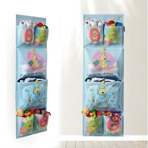 NWT Over The Door Storage / Wall Mount Closet Organizer for Toddler 44" x 14.5"